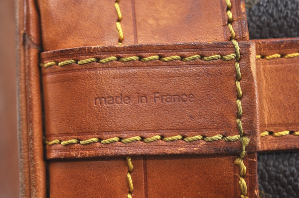 Authentic Louis Vuitton Monogram Noe Shoulder Drawstring Bag M42224 LV L0435