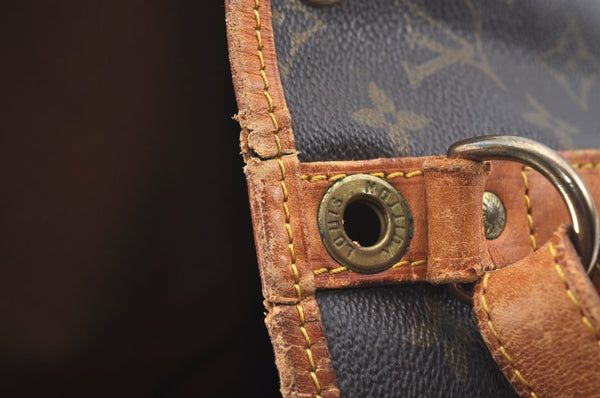 Authentic Louis Vuitton Monogram Noe Shoulder Drawstring Bag M42224 LV L0435