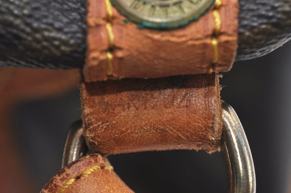 Authentic Louis Vuitton Monogram Noe Shoulder Drawstring Bag M42224 LV L0435