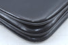 Authentic GUCCI Shoulder Cross Body Bag Purse GG Leather Black L0436