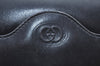 Authentic GUCCI Shoulder Cross Body Bag Purse GG Leather Black L0436