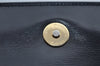 Authentic GUCCI Shoulder Cross Body Bag Purse GG Leather Black L0436