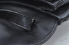 Authentic GUCCI Shoulder Cross Body Bag Purse GG Leather Black L0436