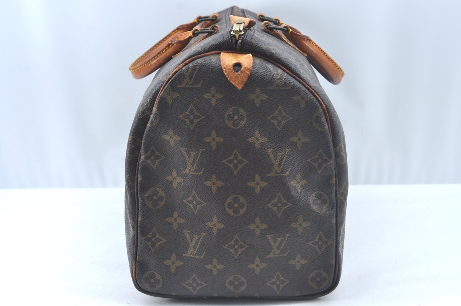 Authentic Louis Vuitton Monogram Speedy 40 Hand Boston Bag M41522 LV L0438