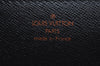 Authentic Louis Vuitton Epi Chaillot Clutch Hand Bag Purse Black M52532 LV L0441