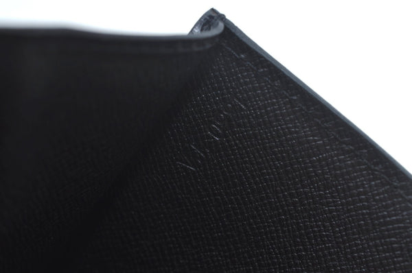 Authentic Louis Vuitton Epi Chaillot Clutch Hand Bag Purse Black M52532 LV L0441