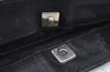 Authentic GUCCI Shoulder Cross Body Bag GG Canvas Leather 109106 Black L0446