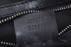 Authentic GUCCI Shoulder Cross Body Bag GG Canvas Leather 109106 Black L0446