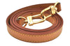 Authentic Louis Vuitton Leather Shoulder Strap 46.5" Beige LV L0447