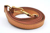Authentic Louis Vuitton Leather Shoulder Strap 46.5" Beige LV L0447