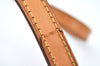 Authentic Louis Vuitton Leather Shoulder Strap 46.5" Beige LV L0447
