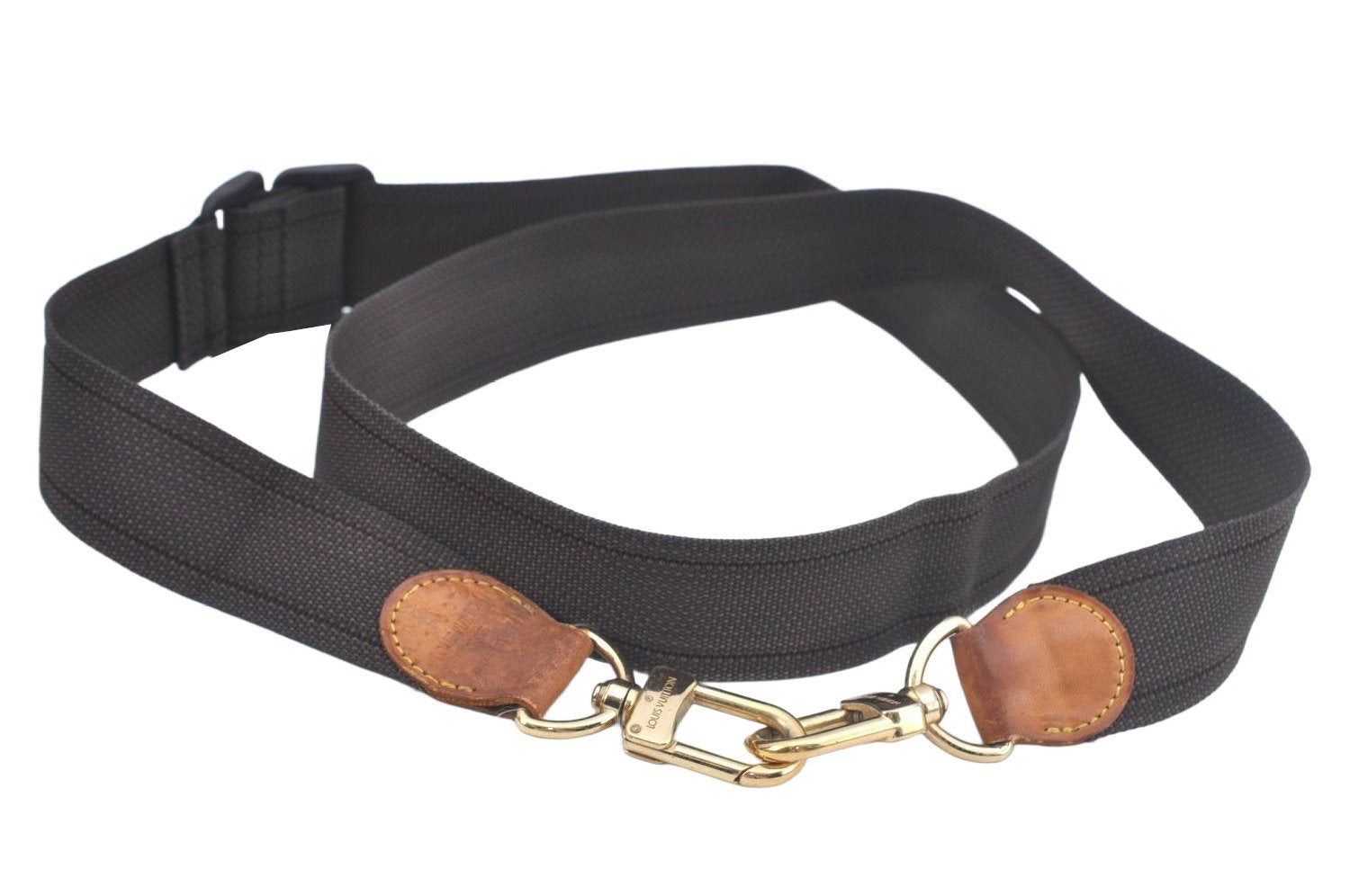 Authentic Louis Vuitton Canvas Shoulder Strap Brown 36.2-55.9