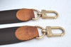 Authentic Louis Vuitton Canvas Shoulder Strap Brown 36.2-55.9" LV L0449