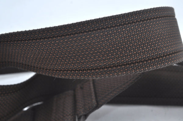 Authentic Louis Vuitton Canvas Shoulder Strap Brown 36.2-55.9" LV L0449