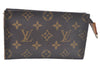 Authentic Louis Vuitton Monogram Pouch For Bucket PM LV Junk L0450