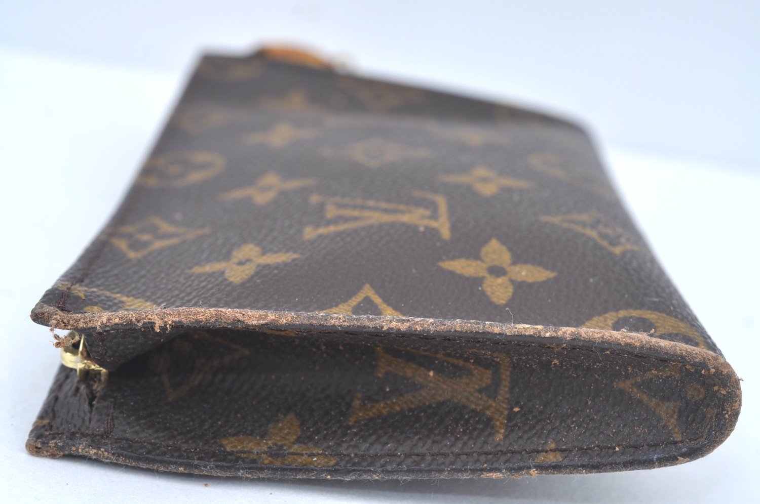 Authentic Louis Vuitton Monogram Pouch For Bucket PM LV Junk L0450