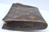 Authentic Louis Vuitton Monogram Pouch For Bucket PM LV Junk L0450
