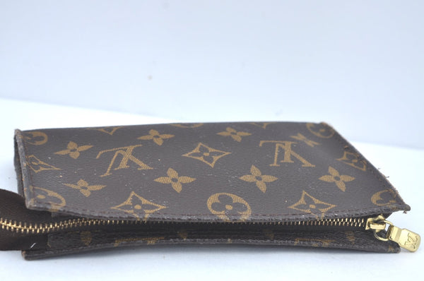 Authentic Louis Vuitton Monogram Pouch For Bucket PM LV Junk L0450
