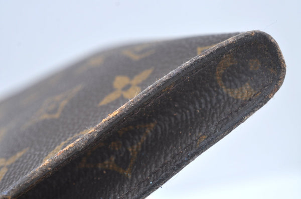 Authentic Louis Vuitton Monogram Pouch For Bucket PM LV Junk L0450