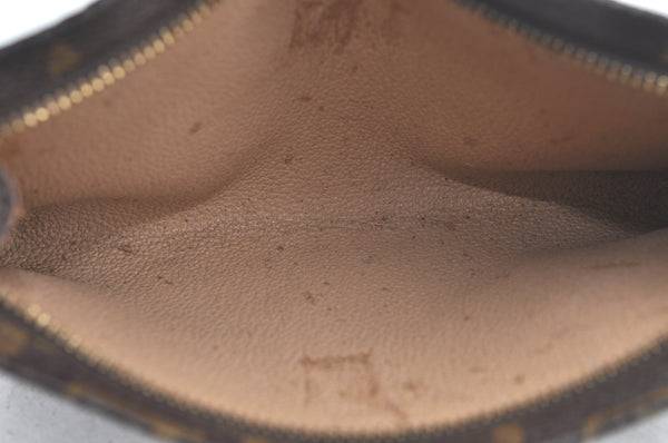 Authentic Louis Vuitton Monogram Pouch For Bucket PM LV Junk L0450