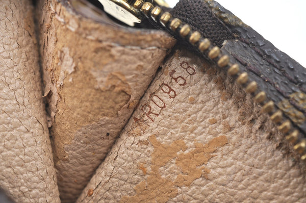 Authentic Louis Vuitton Monogram Pouch For Bucket PM LV Junk L0450