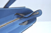 Authentic GUCCI Swing Hand Tote Bag Canvas Leather Beige Light Blue L0451