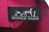 Authentic HERMES Bora Bora Pouch MM Canvas Purse Pink L0452