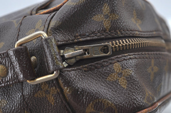 Authentic Louis Vuitton Monogram Nile Shoulder Cross Body Bag Old Model LV L0454