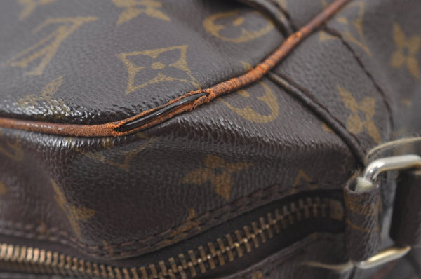 Authentic Louis Vuitton Monogram Nile Shoulder Cross Body Bag Old Model LV L0454