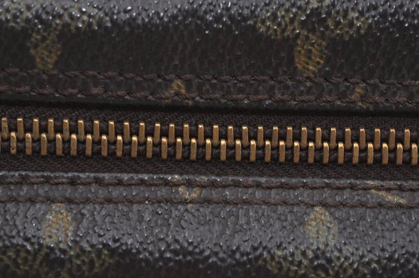 Auth Louis Vuitton Monogram Trousse Toilette 18 Clutch Hand Bag LV Junk L0455
