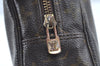 Auth Louis Vuitton Monogram Trousse Toilette 23 Clutch Hand Bag M47524 LV L0456