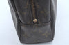 Auth Louis Vuitton Monogram Trousse Toilette 23 Clutch Hand Bag M47524 LV L0456