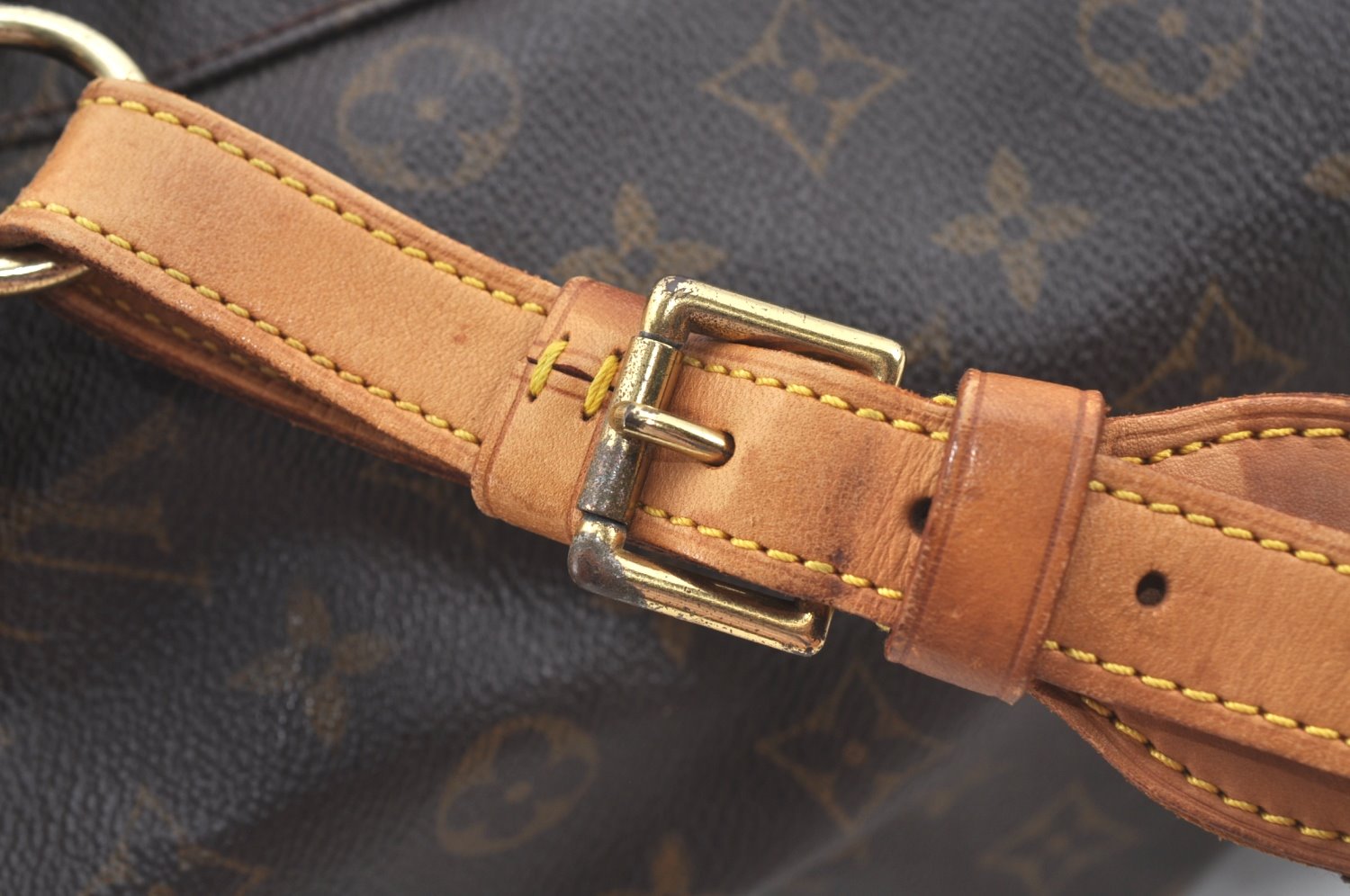 Authentic Louis Vuitton Monogram Montsouris GM Backpack M51135 LV L0457