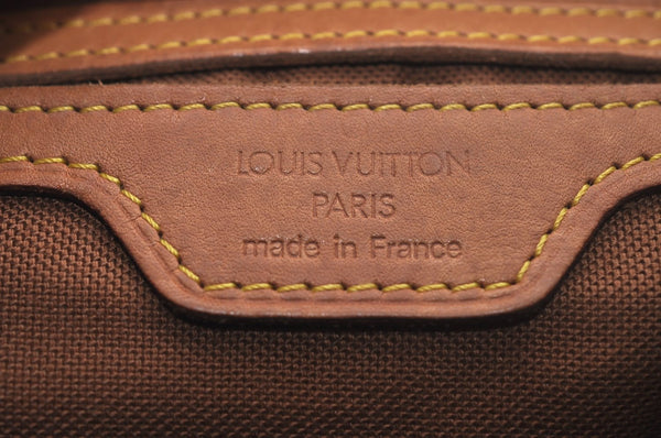 Authentic Louis Vuitton Monogram Montsouris GM Backpack M51135 LV L0457