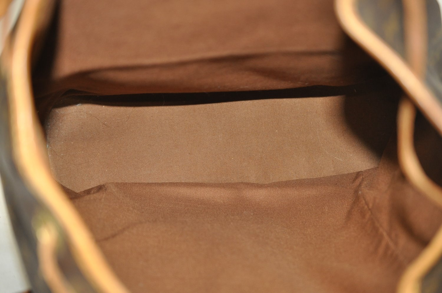 Authentic Louis Vuitton Monogram Montsouris GM Backpack M51135 LV L0457