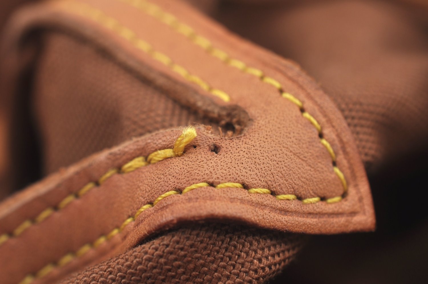 Authentic Louis Vuitton Monogram Montsouris GM Backpack M51135 LV L0457