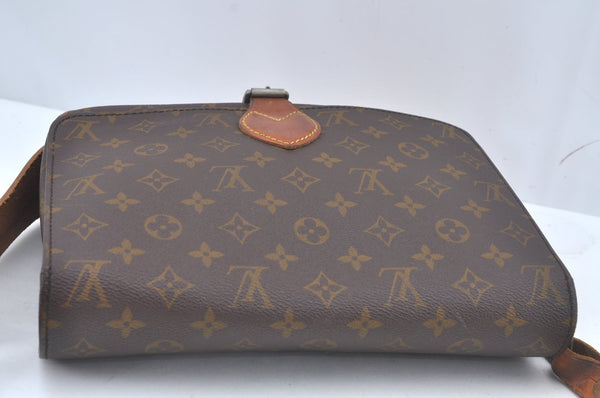 Authentic Louis Vuitton Monogram Cartouchiere GM M51252 Shoulder Cross Bag Junk L0459