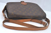 Authentic Louis Vuitton Monogram Cartouchiere GM M51252 Shoulder Cross Bag Junk L0459