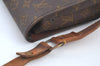 Authentic Louis Vuitton Monogram Cartouchiere GM M51252 Shoulder Cross Bag Junk L0459