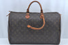 Authentic Louis Vuitton Monogram Speedy 40 Hand Boston Bag M41522 LV Junk L0460