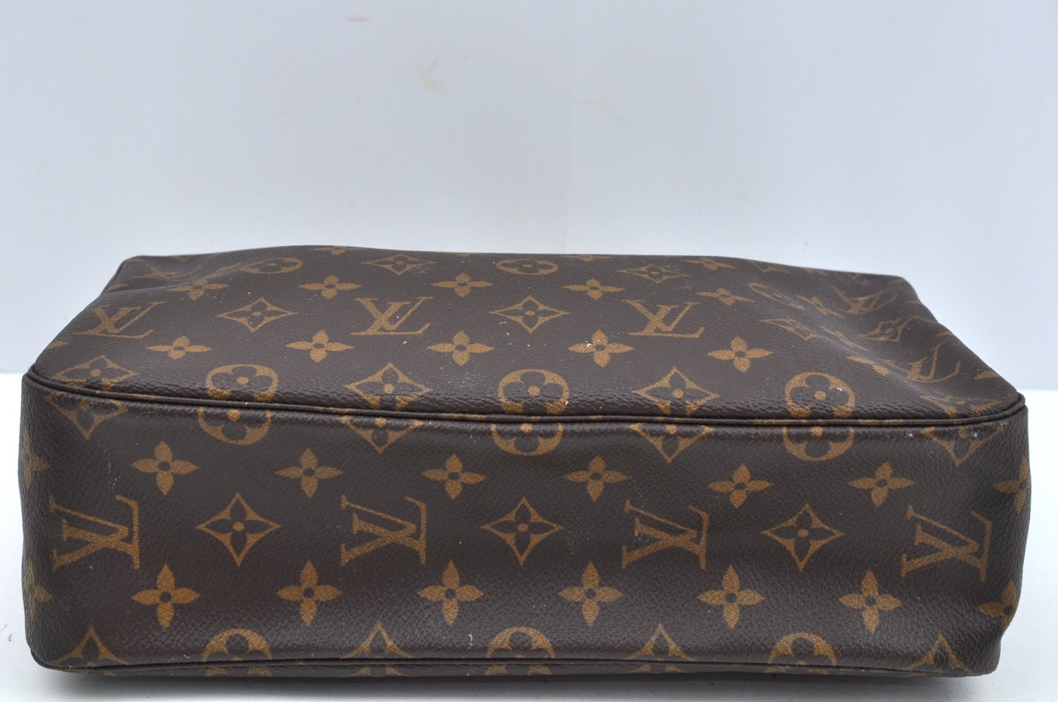 Auth Louis Vuitton Monogram Trousse Toilette 28 Clutch Hand Bag Junk L0461