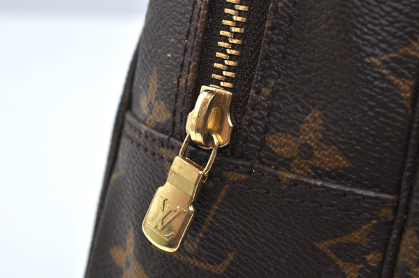 Auth Louis Vuitton Monogram Trousse Toilette 28 Clutch Hand Bag Junk L0461