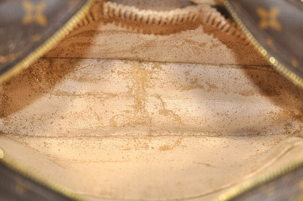 Auth Louis Vuitton Monogram Trousse Toilette 28 Clutch Hand Bag Junk L0461