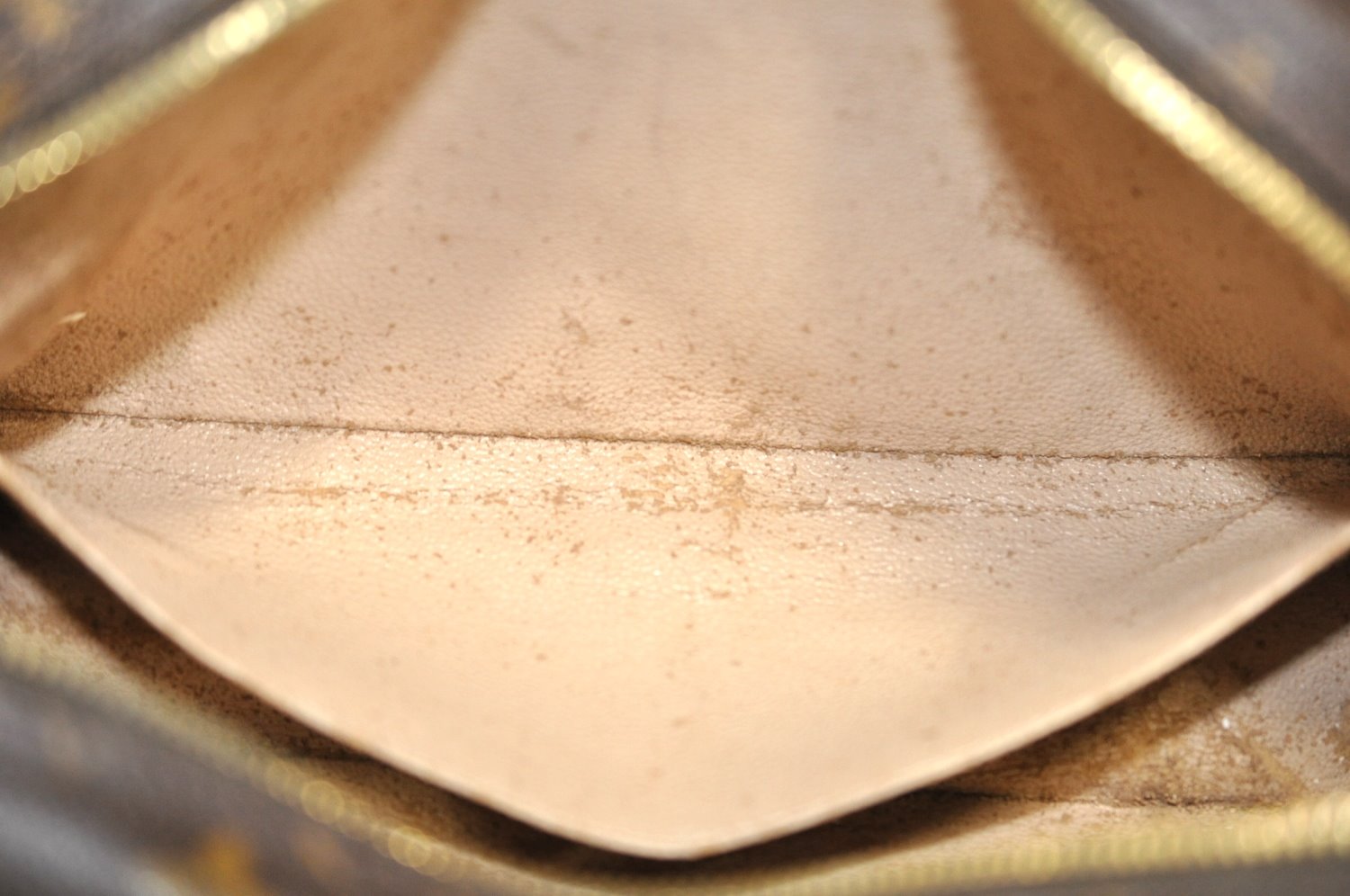 Auth Louis Vuitton Monogram Trousse Toilette 28 Clutch Hand Bag Junk L0461