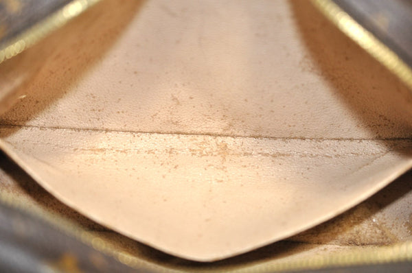 Auth Louis Vuitton Monogram Trousse Toilette 28 Clutch Hand Bag Junk L0461