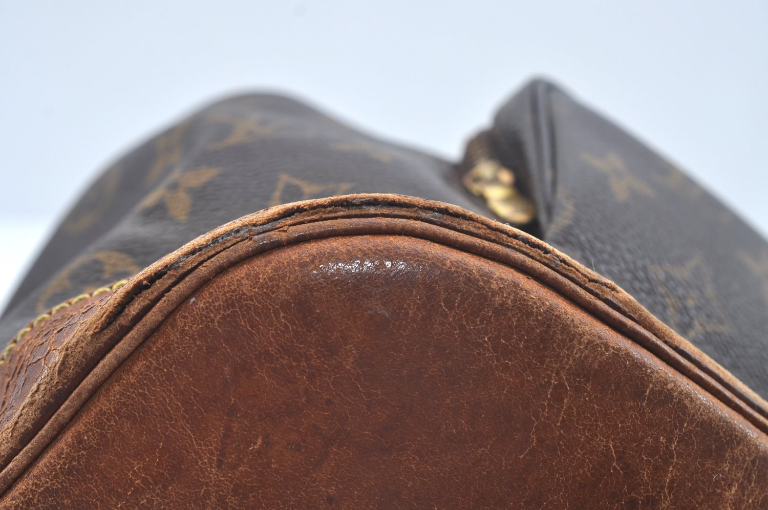 Authentic Louis Vuitton Monogram Montsouris PM Backpack M51137 LV L0463