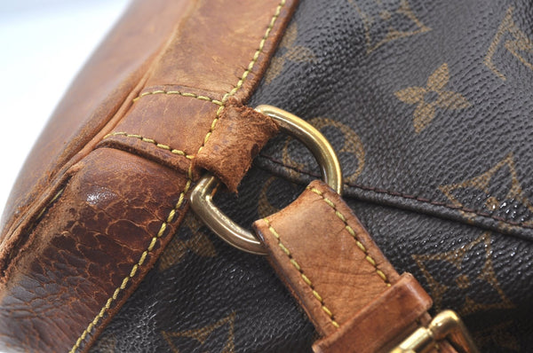 Authentic Louis Vuitton Monogram Montsouris PM Backpack M51137 LV L0463