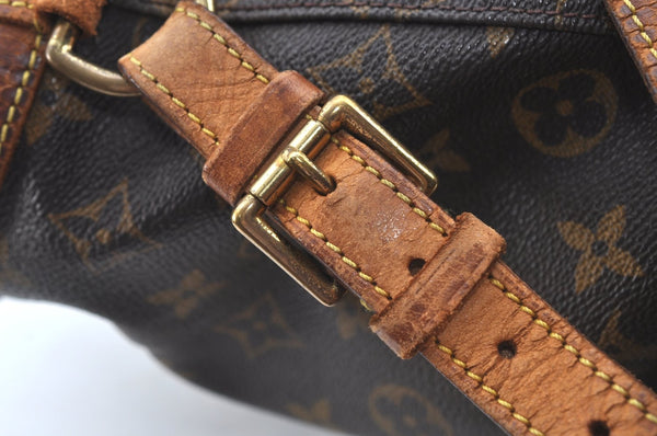 Authentic Louis Vuitton Monogram Montsouris PM Backpack M51137 LV L0463