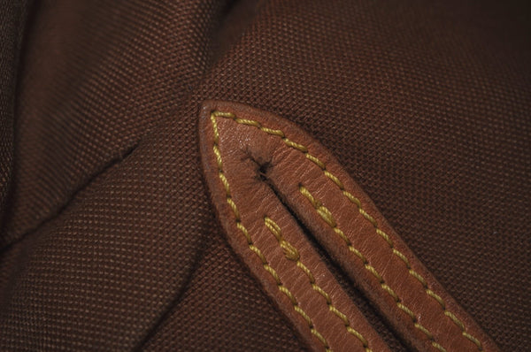 Authentic Louis Vuitton Monogram Montsouris PM Backpack M51137 LV L0463