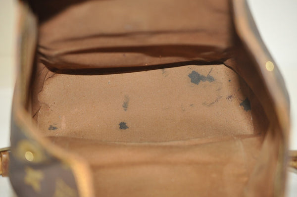 Authentic Louis Vuitton Monogram Montsouris PM Backpack M51137 LV L0463